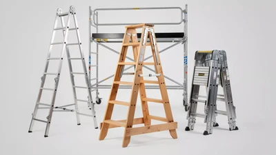 Стълби и скелета