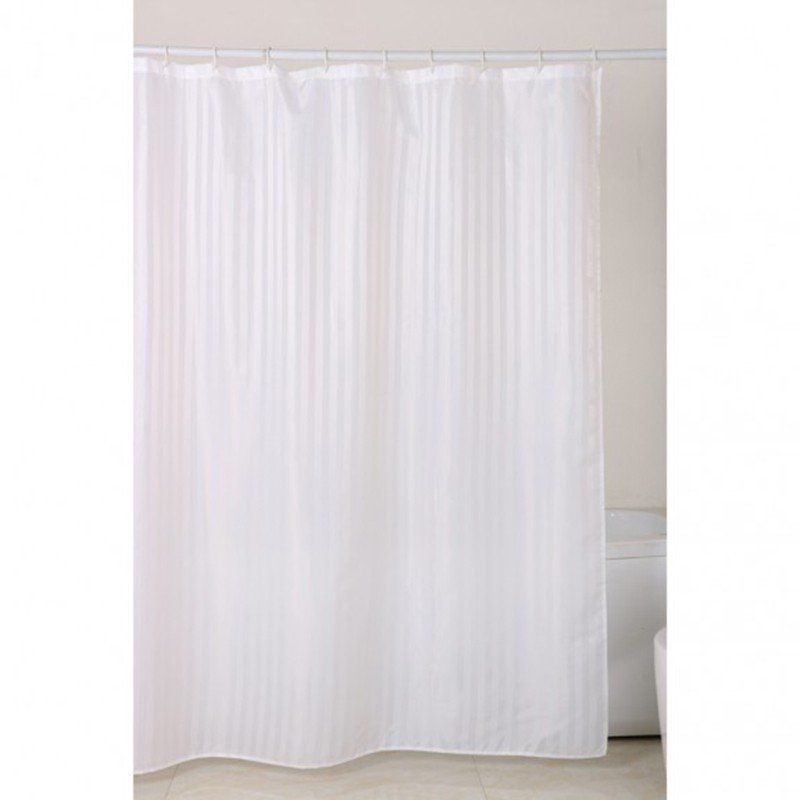 Душ завеса за баня 180x200 см бяла ICSC 163 INTER CERAMIC - Thumbnail 2