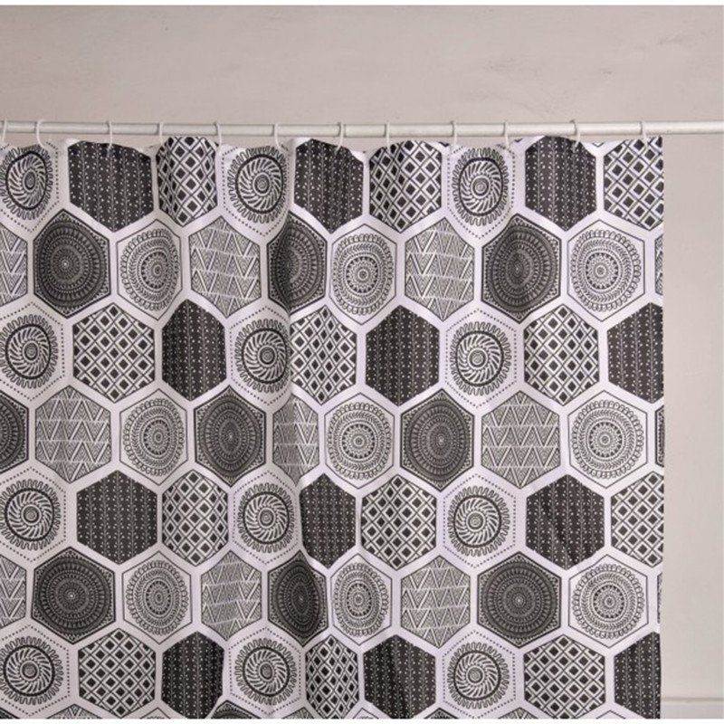 Душ завеса за баня 180х200 см ICSC 191 INTER CERAMIC - Thumbnail 3