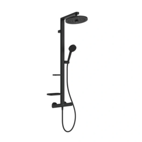 Душ система с термостатен смесител Черен мат Ceratherm Alu+ IDEAL STANDARD - Image 3