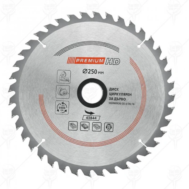 Диск циркулярен за дърво 185х30мм 40 зъба PREMIUM