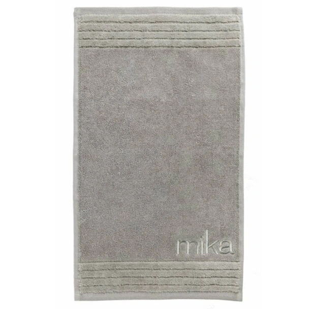 Кърпа за ръце Velvet 30х50 см сивa MIKA - Image 3