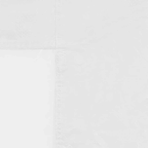 Странични стени за парти шатра, 2 бр, с прозорци, PE, бели - Image 9