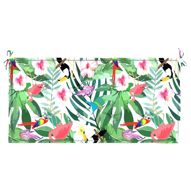 Възглавница за градинска пейка шарена 120x50x4 см оксфорд плат - VL361137 - Image 4