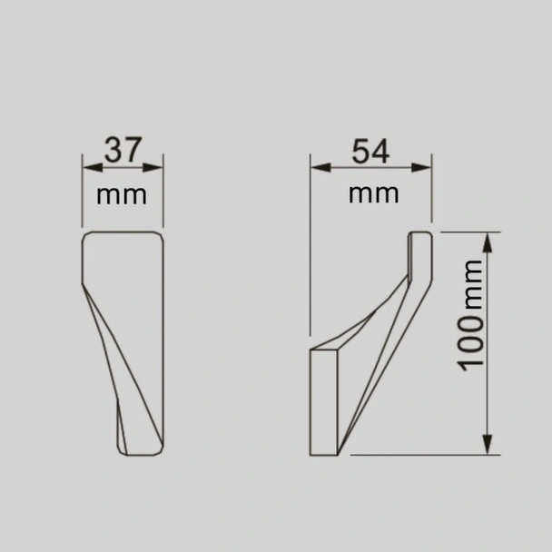 Закачалка за баня черна Мелания INTER CERAMIC - Image 5