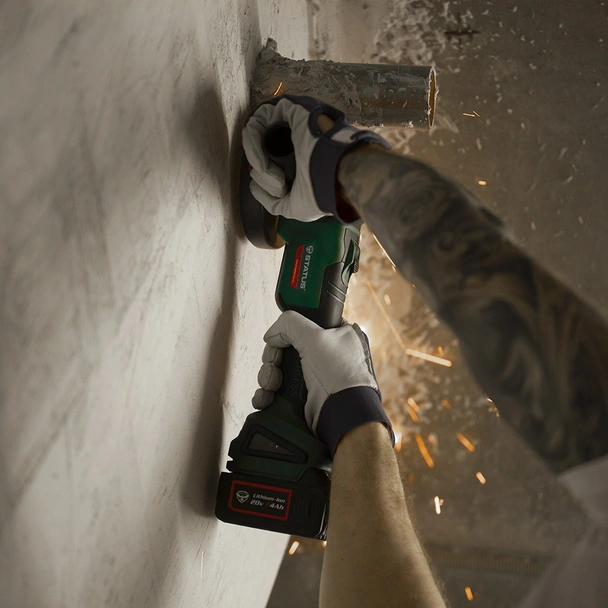 Акумулаторен Ъглошлайф  - Безчетков - STATUS - Image 3