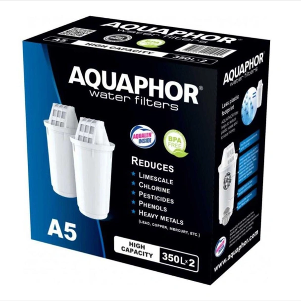 Комплект филтри Aquaphor модел A5 350 л, 2 броя