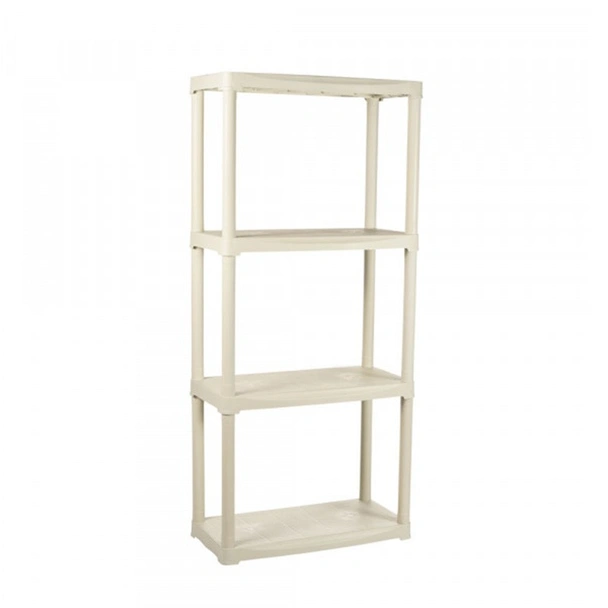 Стелаж 60х30х133 см бежов PVC 4x20 кг - Image 2