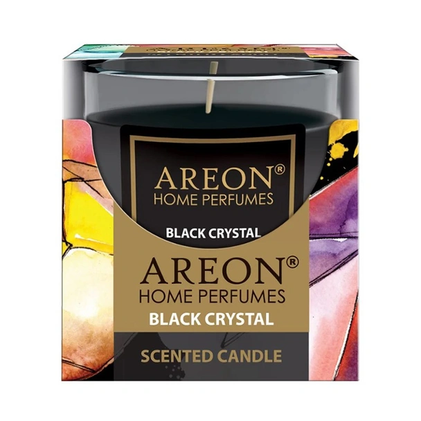 Ароматна свещ Черен кристал 120 гр AREON - Image 3