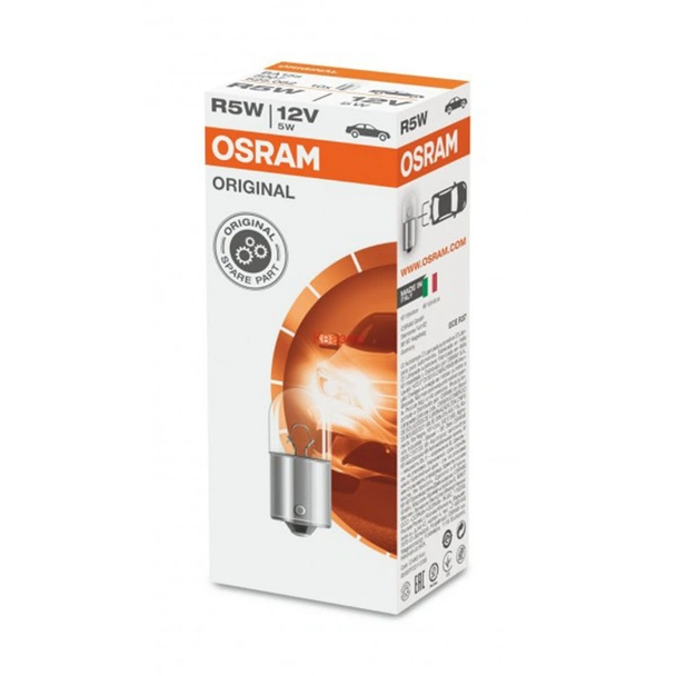 Автомобилна лампа OSRAM 5007 5W 12V BA15S UNV1 R5W - Image 2