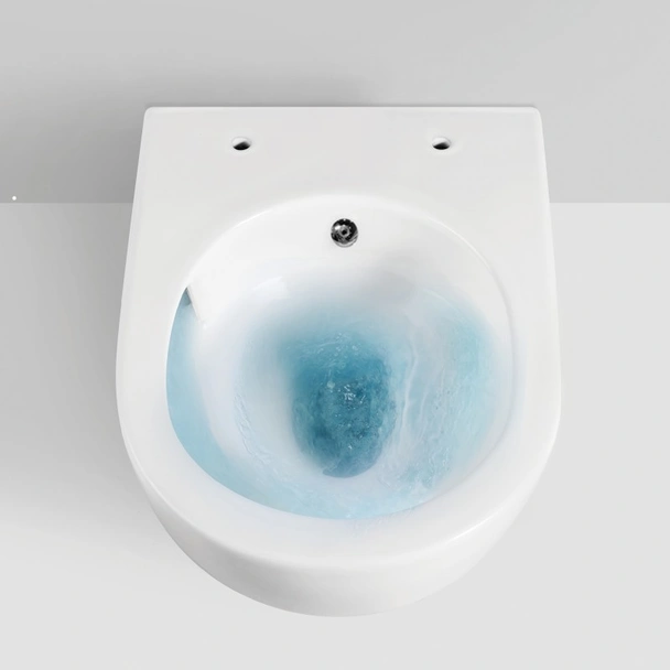 Стенна тоалетна чиния с биде 4937W BIDET INTER CERAMIC - Image 4