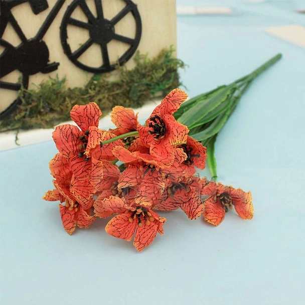 Декоративен букет Малка дива орхидея 33 см - Image 5