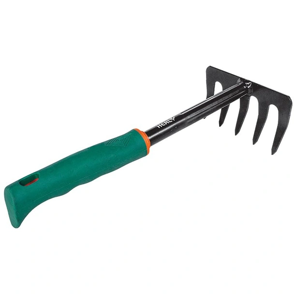 Градинско мини гребло 5 зъба 30 см HERLY - Image 3
