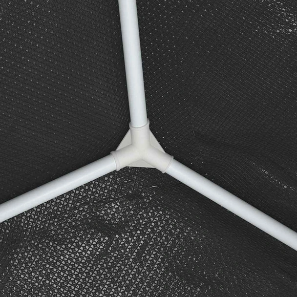 Професионална парти шатра, 4х6 м, антрацит, 90 г/м² - Image 7