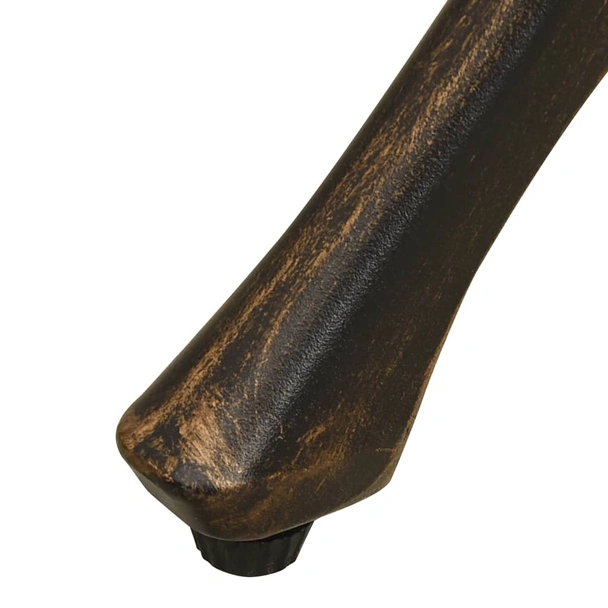 Бистро комплект, 5 части, лят алуминий, бронз - диам.78 - Image 13