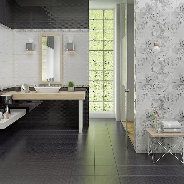 Фаянс 20x50 см Виола антрацит 5812 KAI - Image 2