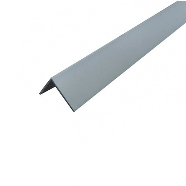 Г-образна алуминиева лайстна 60х20 мм 2.7 м сребро