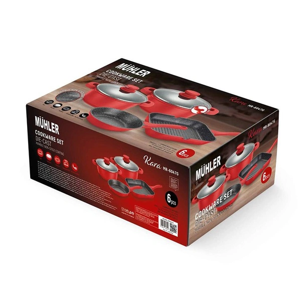 Комплект съдове за готвене 6 части Kara MÜHLER - Image 4