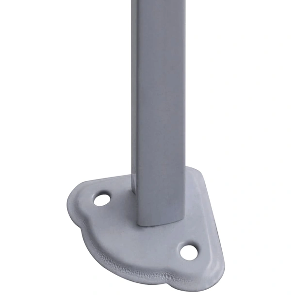 Сгъваема парти шатра  3x3 м  с 4 странични стени - бяла - Image 6