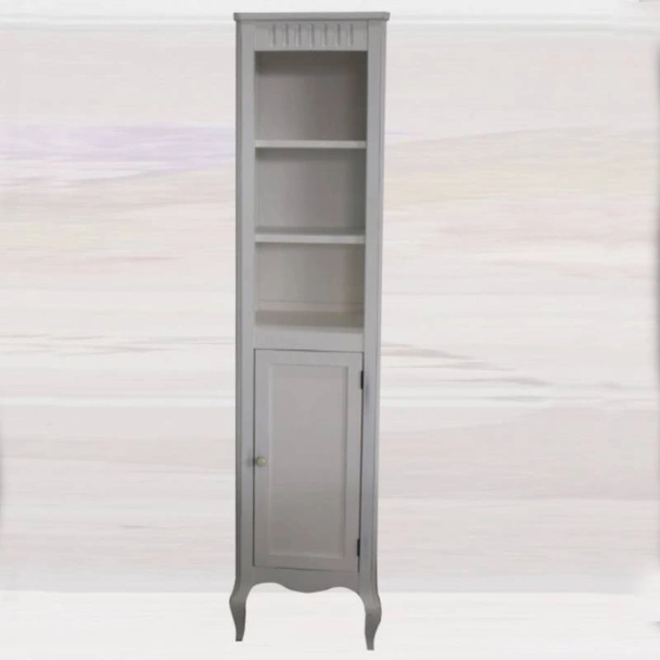 Стенна ретро колона за баня Виктория 40х40х180 см бял мат INTER CERAMIC