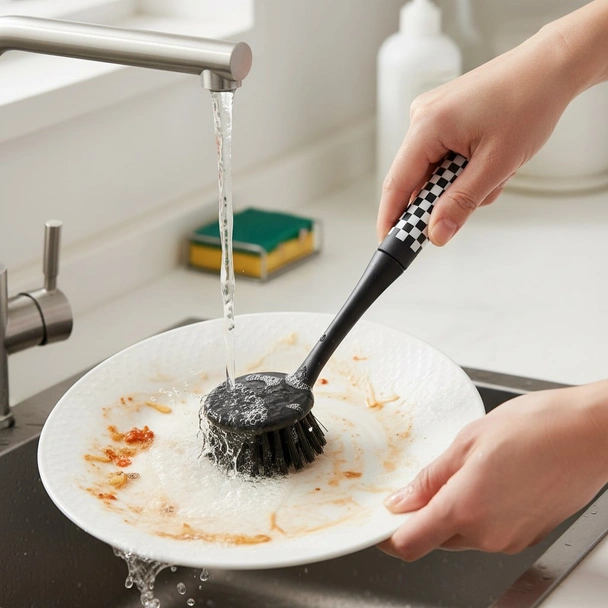 Домакинска четка за съдове 28x6 см - Image 3