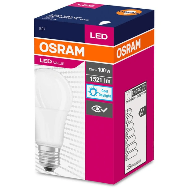 LED крушка OSRAM Value CLA100 1521lm/865 E27