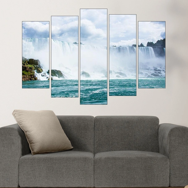 Ниагарският водопад в близък план - картина пано за стена - Image 3
