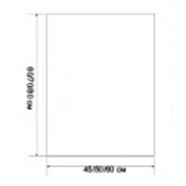 Огледало за баня 45х60 см Ирис INTER CERAMIC - Image 2