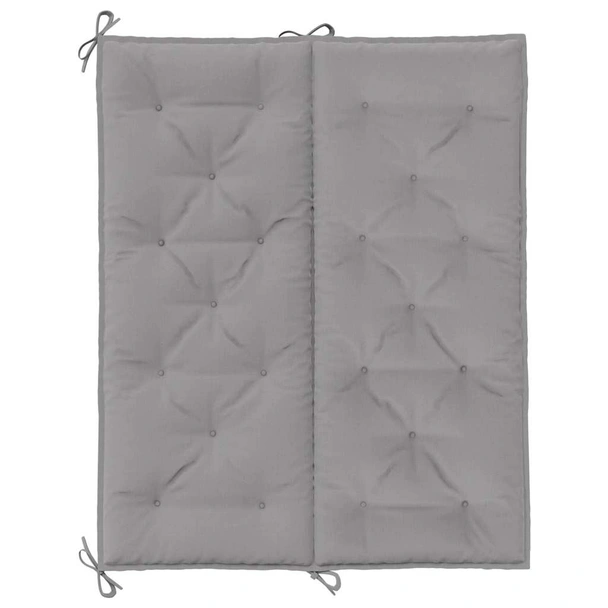 Възглавница за градинска пейка сива 120x(50+50)x7 см оксфорд - VL315005 - Image 6