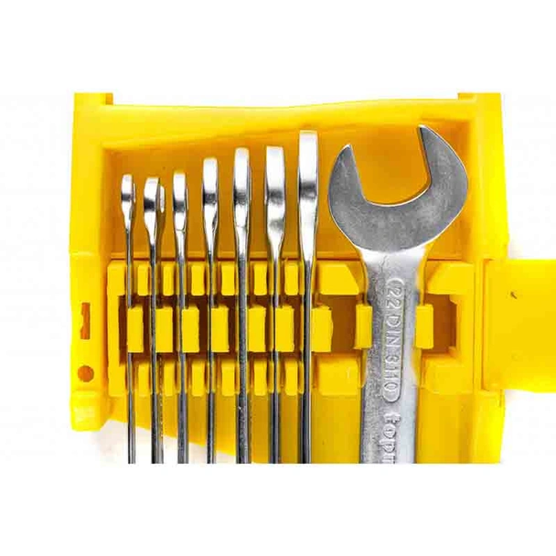 Гаечни ключове к-кт 8 бр. 6-22 мм на стойка CR-V Press Topmaster - Image 2