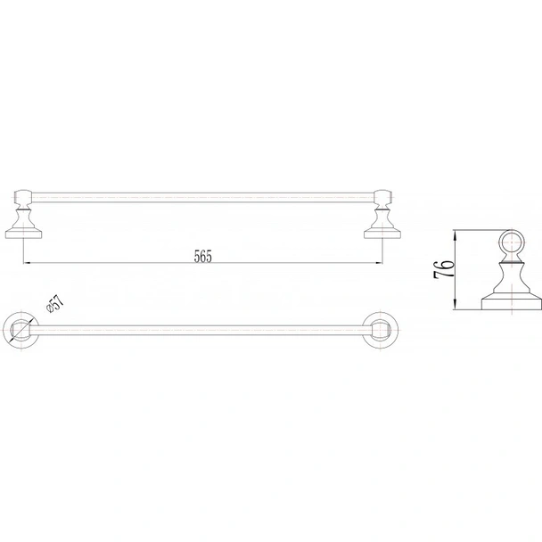 Поставка за хавлия Sailor New ICA 8322 INTER CERAMIC - Image 3