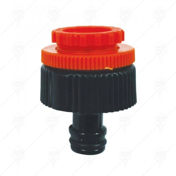 Адаптер за маркуч 1/2"М - 1/2-3/4-1"Ж пластмаса HERLY