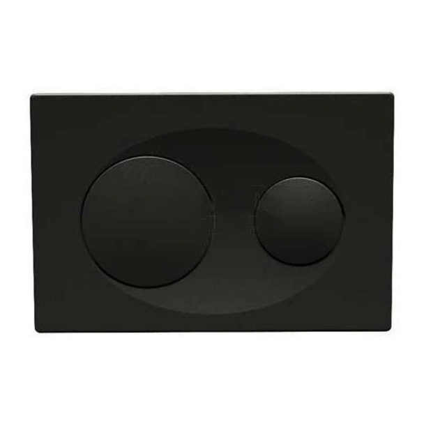 Бутон SAVIO за вградено казанче за тоалетна чиния черен мат BOCCHI