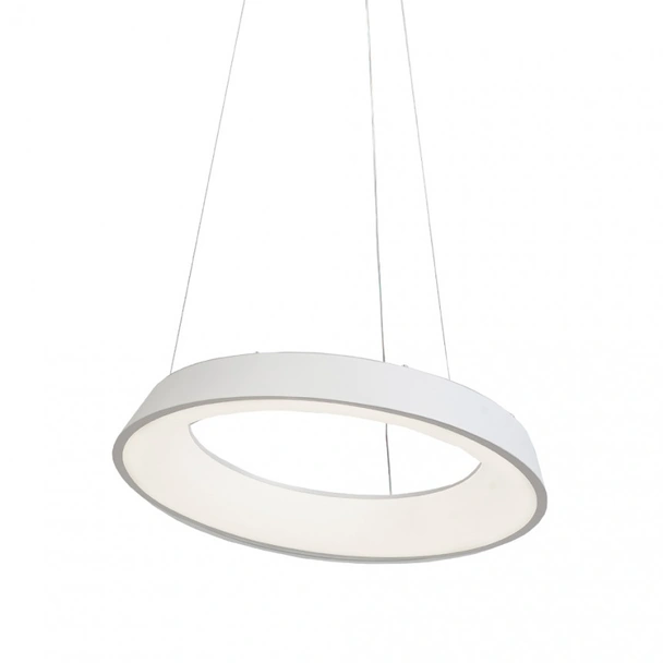 LED полилей Lulea 18 W Ø50 см бял LIGHTEX - Image 4