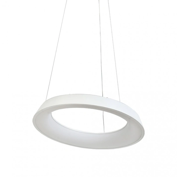 LED полилей Lulea 18 W Ø50 см бял LIGHTEX - Image 2
