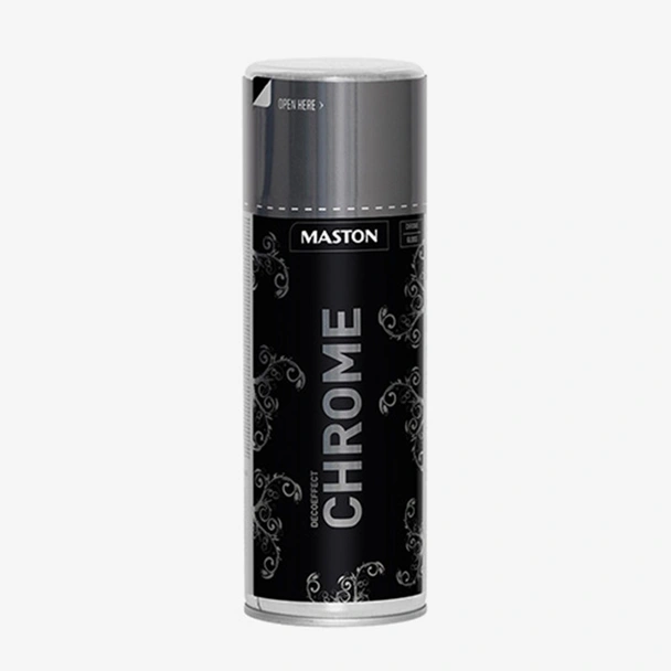 Спрей боя Maston Decoеffect с декоефект хром 400 ml