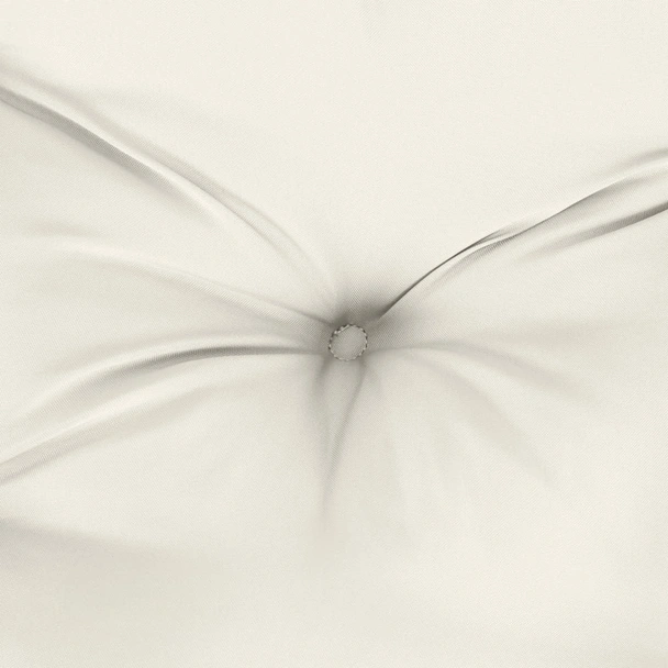 Възглавница за градинска пейка меланж кремава 120x50x7 см плат - VL4002544 - Image 6