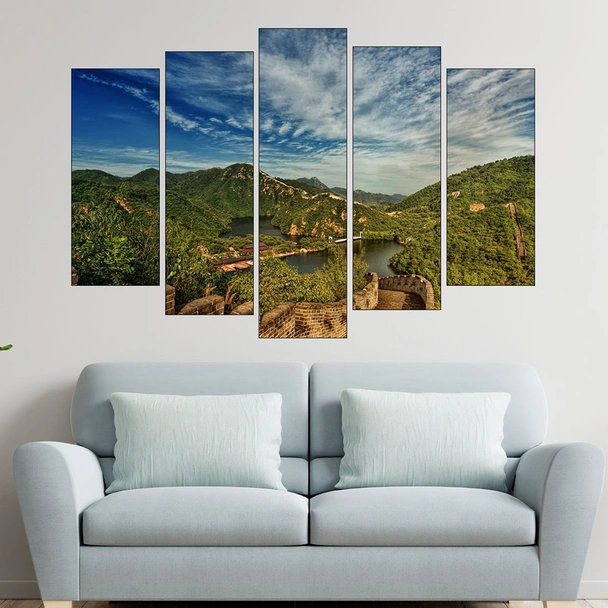 Великата китайска стена - картина пано за стена - Image 3