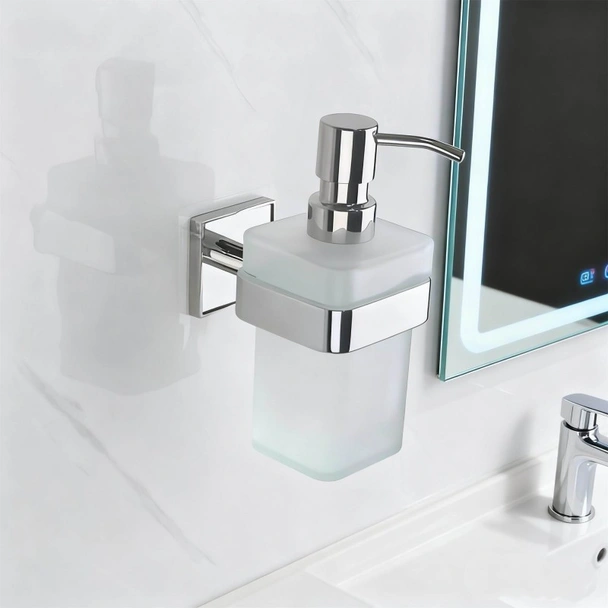 Дозатор за течен сапун Modena Chrome INTER CERAMIC - Image 2