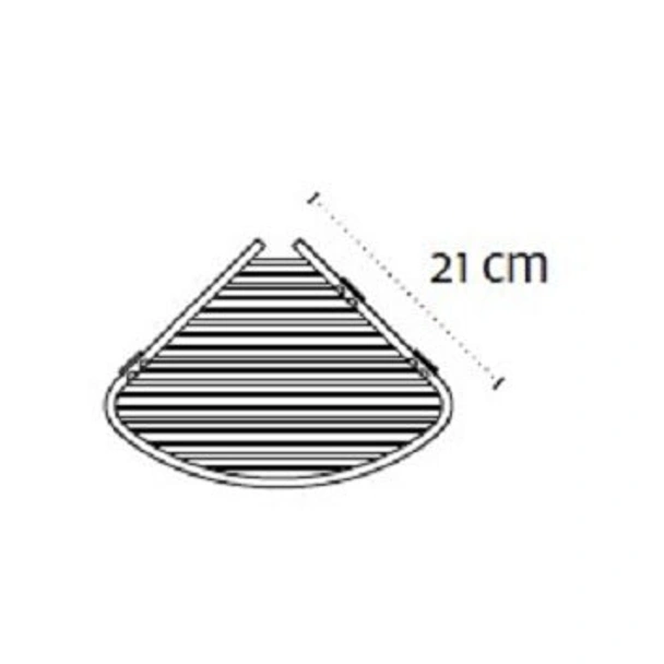 Двойна етажерка за баня с дълбоки кошнички бял мат KAPITAN - Image 3