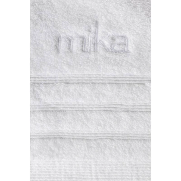 Кърпа за лице Exclusive 50х90 см бяла MIKA - Image 2