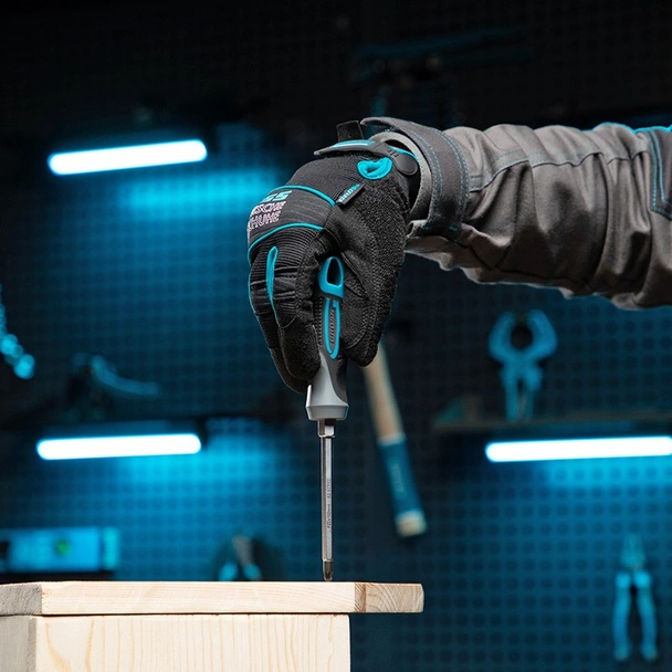 Отвертка с трикомпонентна дръжка PZ2 х 100 мм GROSS - Image 6