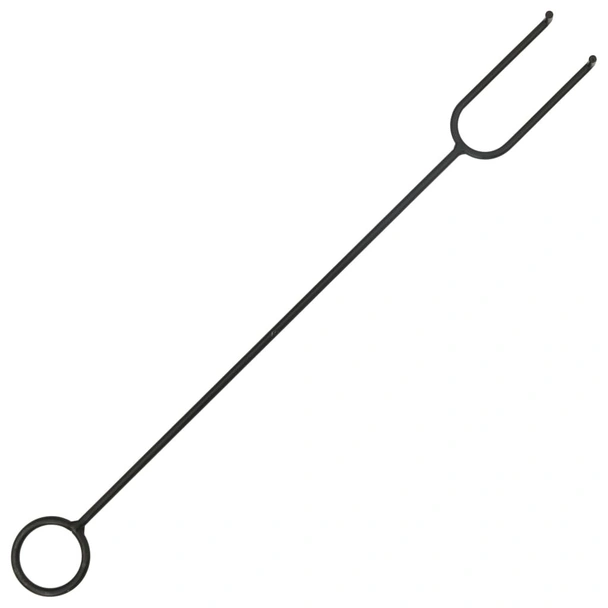 Рустик огнище с ръжен 62x54x56 см XXL стомана - Image 7