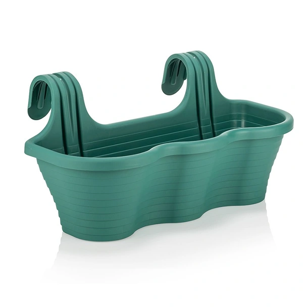 Сандъче за тераса Tombik 10 л тъмнозелено TOM5 SERINOVA