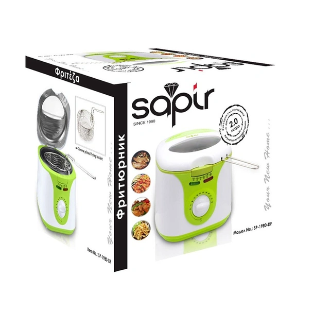Фритюрник 1450 W 2 л SP 1980 DF SAPIR - Image 4