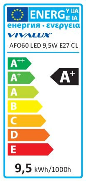 LED филамент лампа FLICK OPAL LED- AFO60- 9.5W- 1050LM- E27- 4000K - Image 3