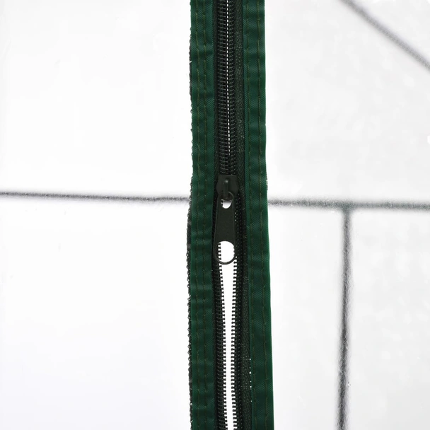 Парник с 8 рафта, 143x143x195 см - Image 4