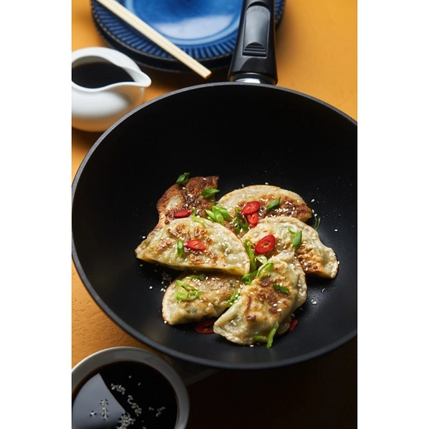 Уок тиган с подвижна дръжка ø26 см Titan II НЕВА МЕТАЛЛ ПОСУДА - Image 5