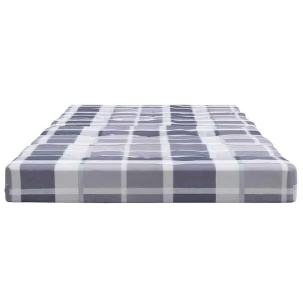 Възглавници за столове шезлонги 2 бр сиво каре Оксфорд плат - VL361998 - Image 7