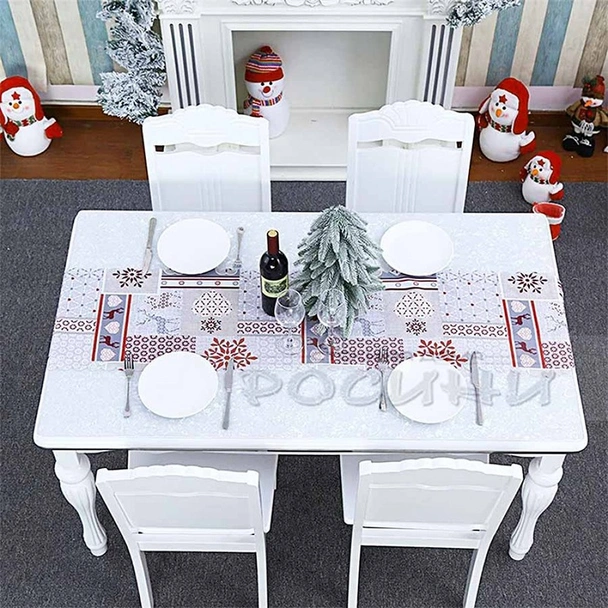 Коледен тишлайфер Еленчета 35х180 см - Image 3